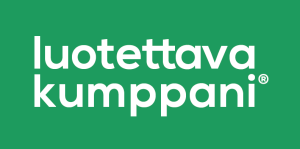 Luotettava kumppani -ohjelman jäsenlogo.