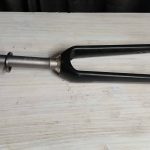 Pyörän etuhaarukka.